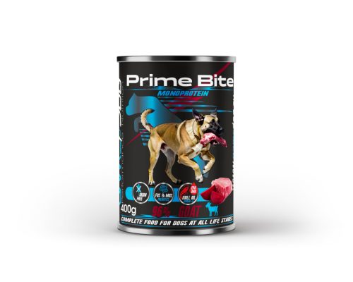 Prime Bite prémium kutyaeledel, kecske céklával, 400g