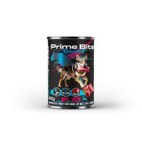 Prime Bite prémium kutyaeledel, szarvas almával, 400g