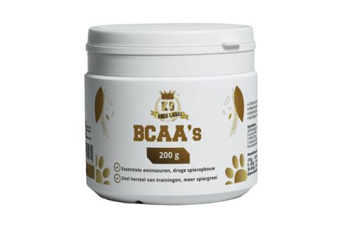 BCAA, Izomépítés kutyáknak esszenciális aminosavakkal