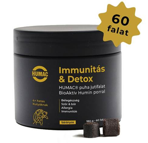 Humac funkcionális jutalomfalat - Immunitás & Detox, 60db