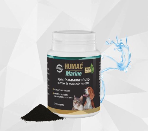 HUMAC® MARINE ízület‑ és bőrrevitalizáló tabletta, 30db