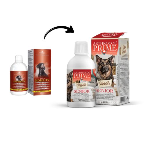 Arthrocol Mobility Senior, folyékony ízületvédő kutyáknak, 300ml