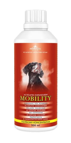 Arthrocol mobility senior komplex, folyékony ízületvédő kutyáknak, 500ml