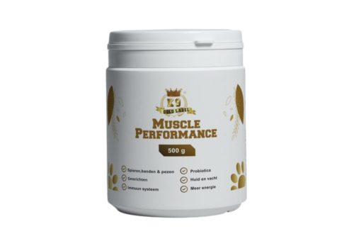 Muscle Performance – izom- és teljesítményt támogató táplálékkiegészítő kutyáknak, 500g