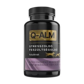 Nyugtató, stresszoldó kutyáknak, Quebeck Q-alm, 60db