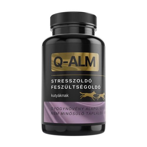 Nyugtató, stresszoldó kutyáknak, Quebeck Q-alm, 60db